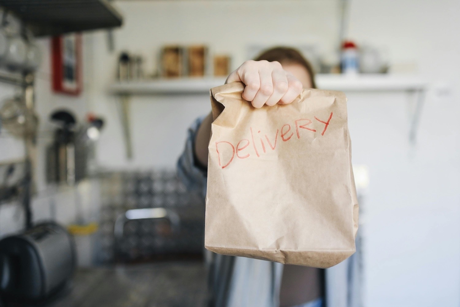 Restaurant food delivery bag